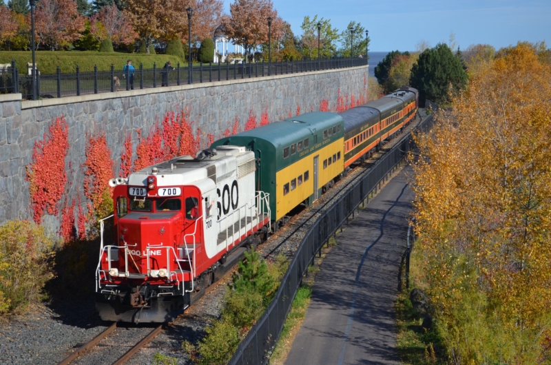 North Shore Scenic Railroad - Duluth Trains