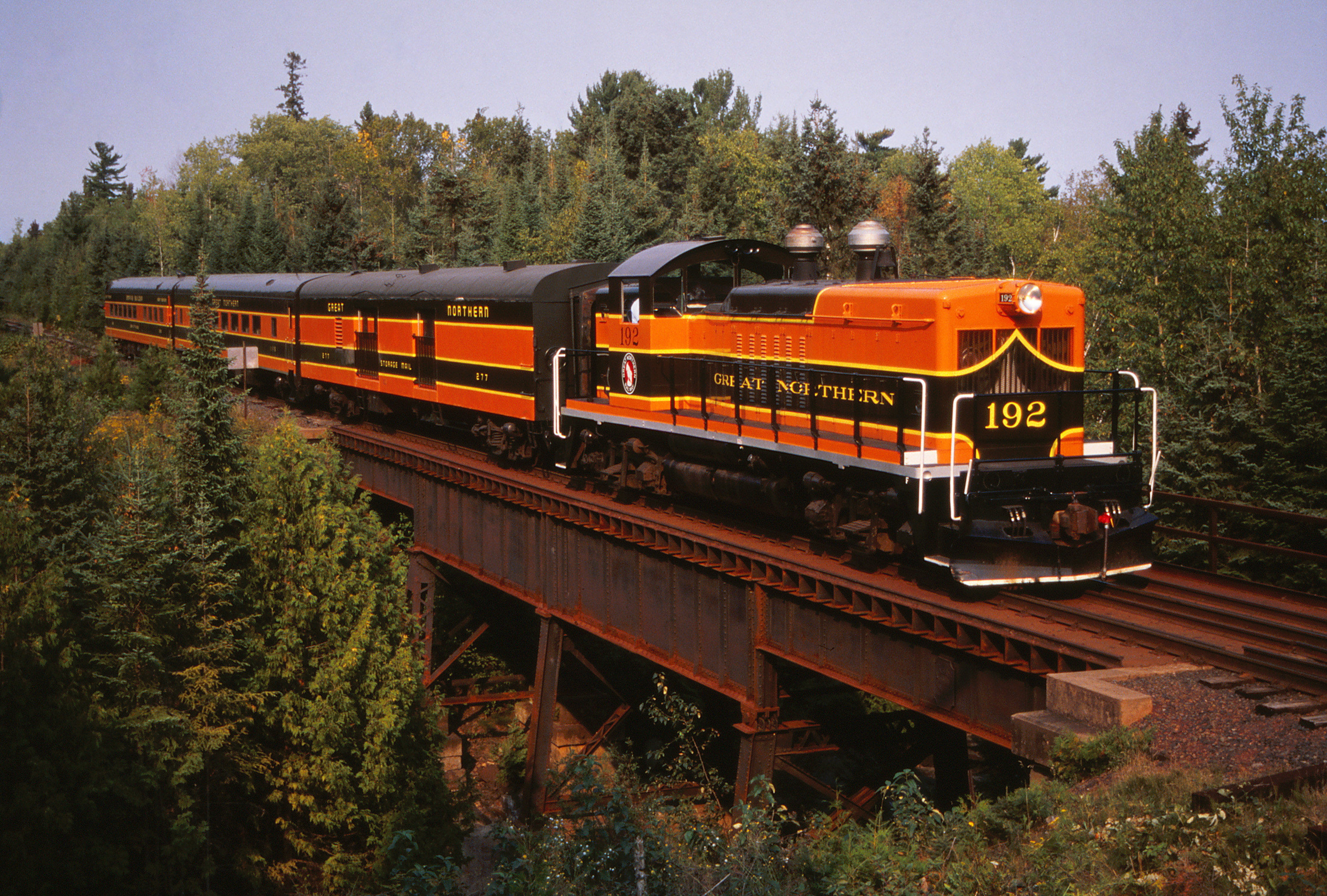 North Shore Scenic Railroad - Duluth Trains