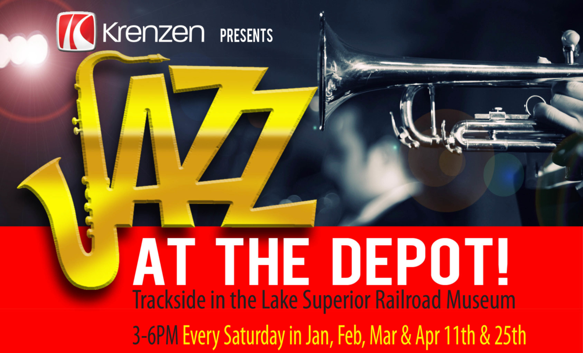 Jazz At the Depot Saturdays from 36pm Duluth Trains